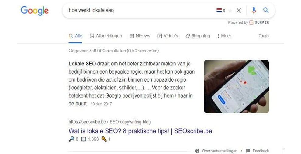 Featured Snippet