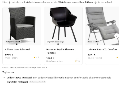 Stoelen AEO