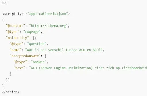 Structured data