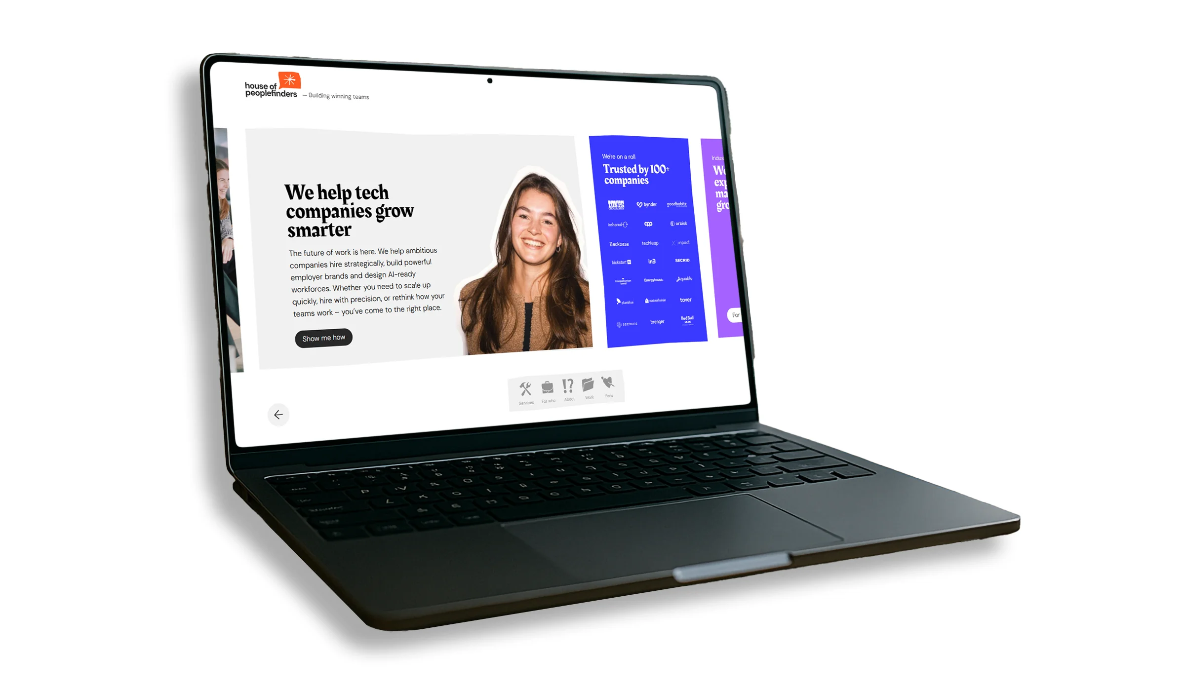 houseofpeoplefinders maatwerk website