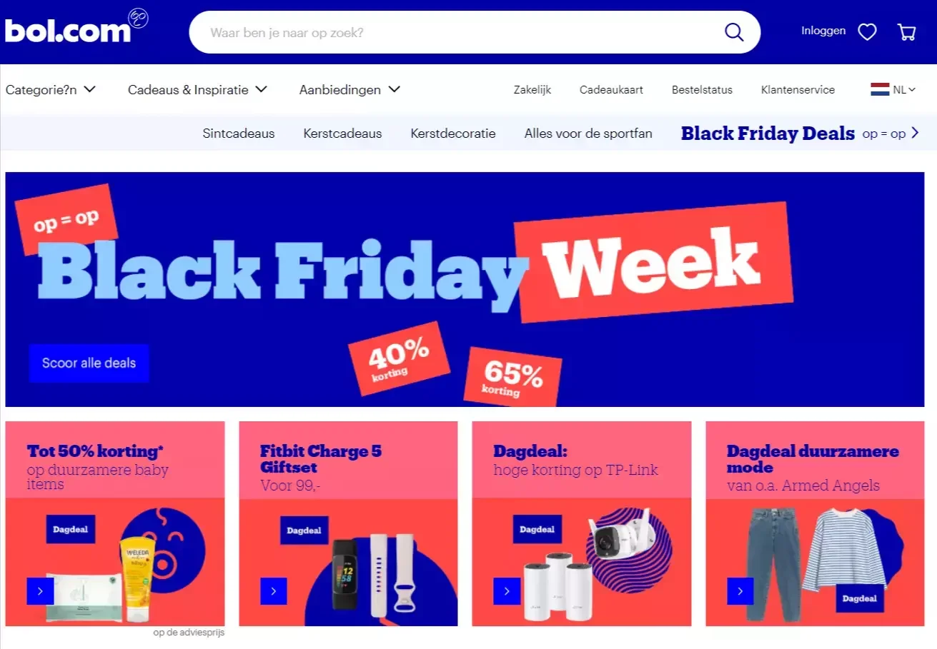 Voorbeeld van Conversion Centered Design